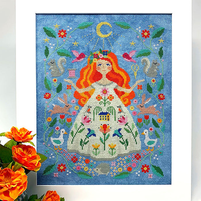 The Stitch Goddess Cross Stitch Pattern-Stitched Modern