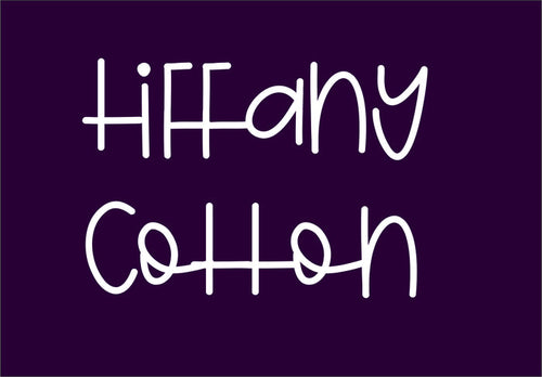 Tiffany Cotton - T2 Blanks 4 You