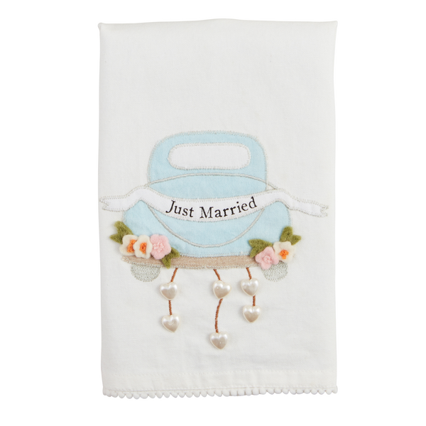 Wedding Beaded Towel