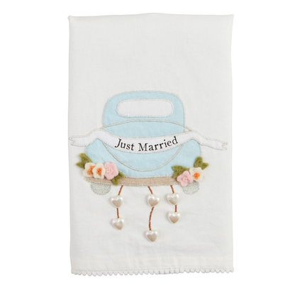 Wedding Beaded Towel