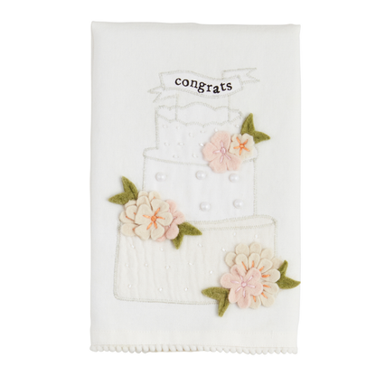 Wedding Beaded Towel
