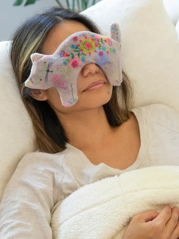 Weighted Eye Mask - Cat