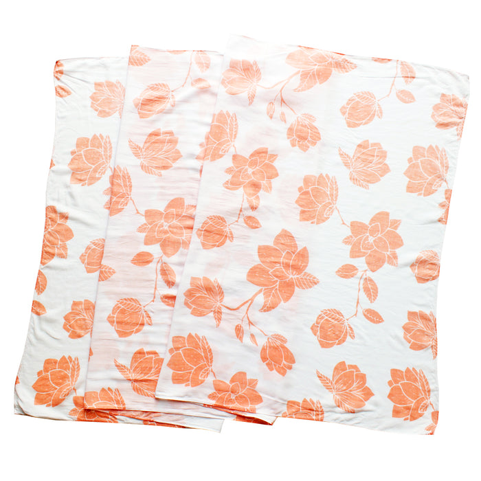 White Magnolia Scarf