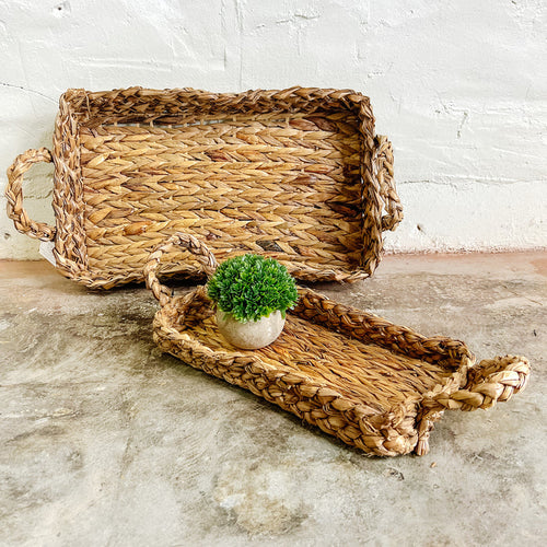 WOVEN BASKET TRAY