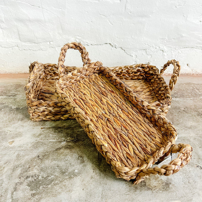 WOVEN BASKET TRAY