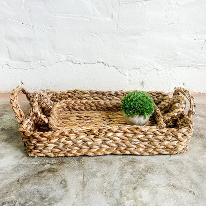 WOVEN BASKET TRAY