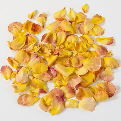 Good As Gold Dried Rose Petals Stem - Image
